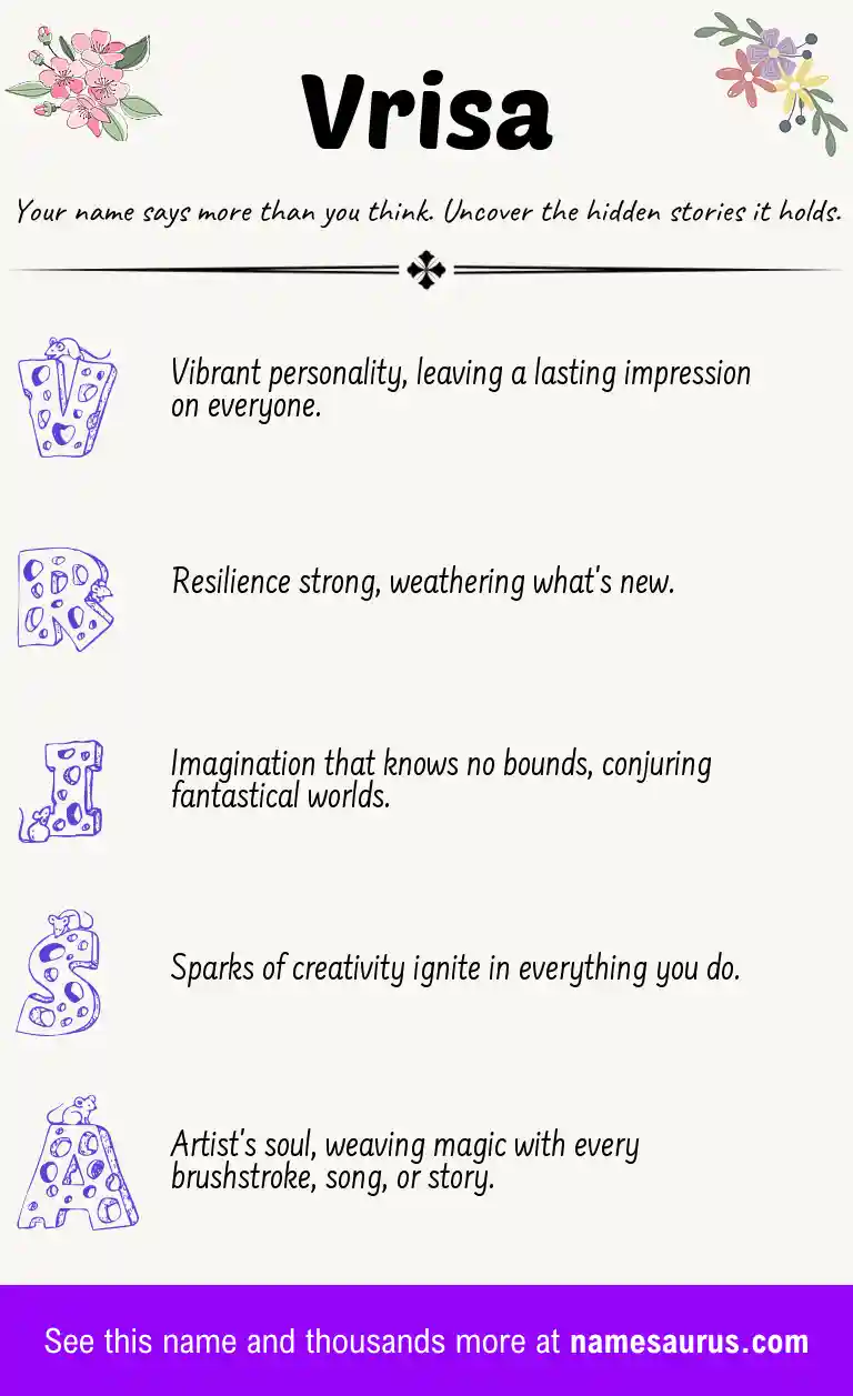 Acrostic poem about Vrisa.