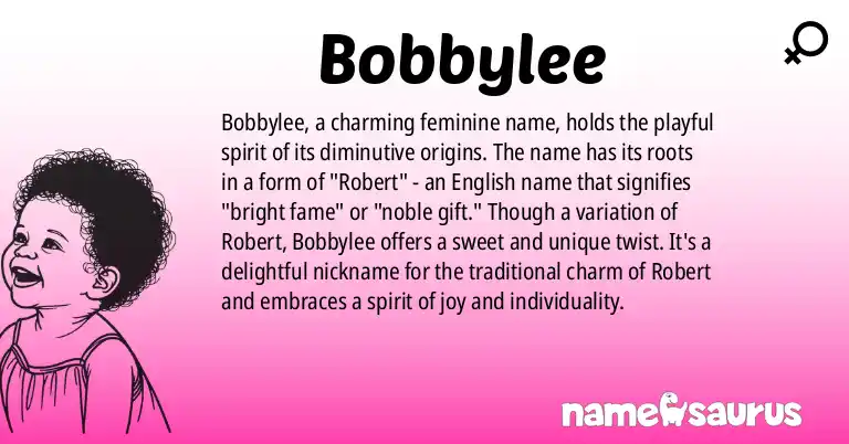 Infographic about Bobbylee name meaning, Bobbylee is a name from N/A origin(s).