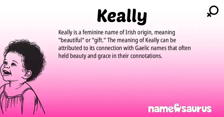 Infographic about Keally name meaning, Keally is a name from N/A origin(s).