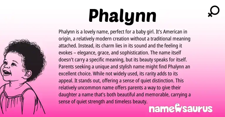 Infographic about Phalynn name meaning, Phalynn is a name from Other origin(s).
