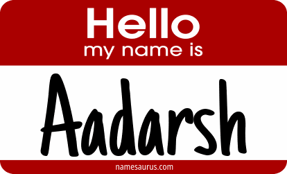 Hello my name is Aadarsh png download