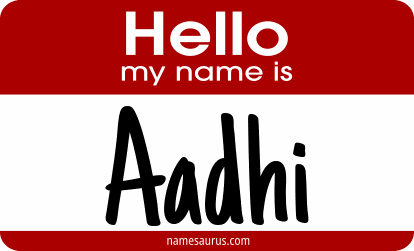 Hello my name is Aadhi png download