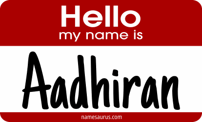 Hello my name is Aadhiran png download