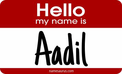 Hello my name is Aadil png download