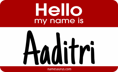 Hello my name is Aaditri png download