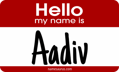 Hello my name is Aadiv png download