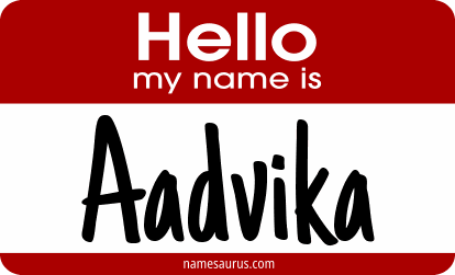 Hello my name is Aadvika png download