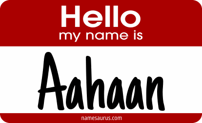 Hello my name is Aahaan png download