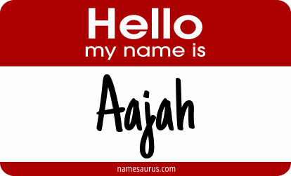 Hello my name is Aajah png download