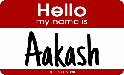 Hello my name is Aakash png download