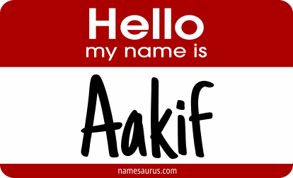 Hello my name is Aakif png download