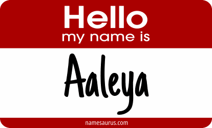 Hello my name is Aaleya png download