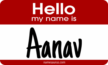 Hello my name is Aanav png download