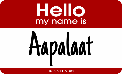 Hello my name is Aapalaat png download