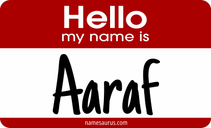 Hello my name is Aaraf png download