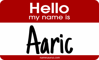 Hello my name is Aaric png download