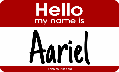 Hello my name is Aariel png download