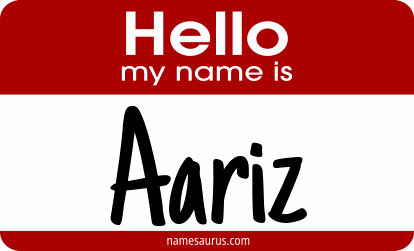 Hello my name is Aariz png download