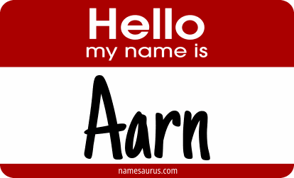 Hello my name is Aarn png download