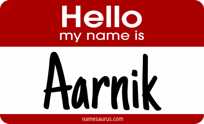 Hello my name is Aarnik png download