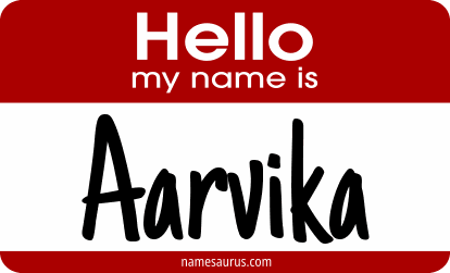 Hello my name is Aarvika png download