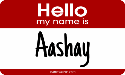 Hello my name is Aashay png download