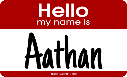 Hello my name is Aathan png download