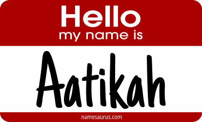 Hello my name is Aatikah png download