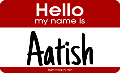 Hello my name is Aatish png download