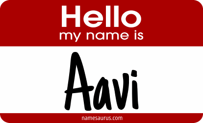 Hello my name is Aavi png download