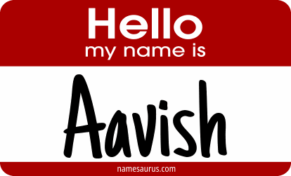 Hello my name is Aavish png download