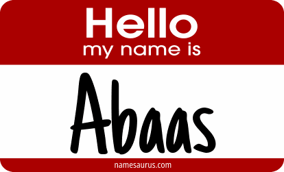 Hello my name is Abaas png download