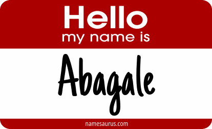 Hello my name is Abagale png download