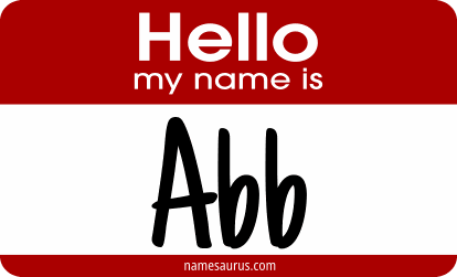 Hello my name is Abb png download