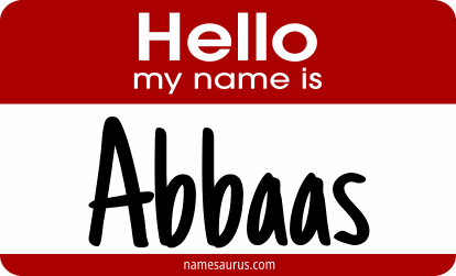 Hello my name is Abbaas png download