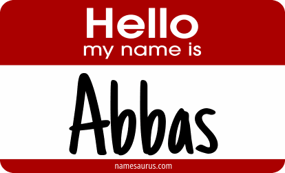Hello my name is Abbas png download