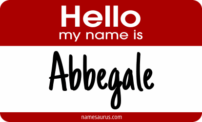 Hello my name is Abbegale png download