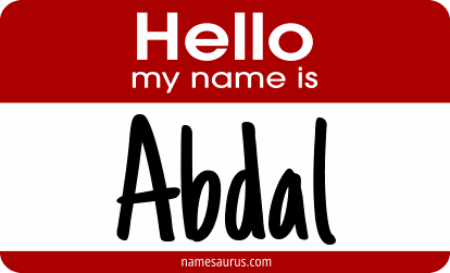 Hello my name is Abdal png download