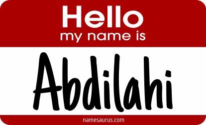 Hello my name is Abdilahi png download