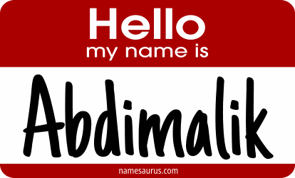 Hello my name is Abdimalik png download