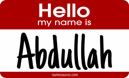 Hello my name is Abdullah png download