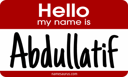 Hello my name is Abdullatif png download