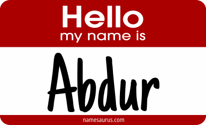 Hello my name is Abdur png download
