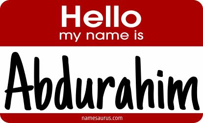 Hello my name is Abdurahim png download