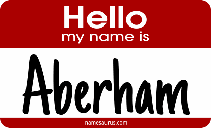 Hello my name is Aberham png download