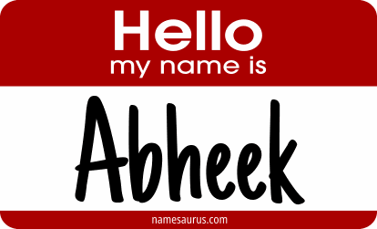 Hello my name is Abheek png download