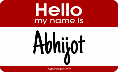 Hello my name is Abhijot png download