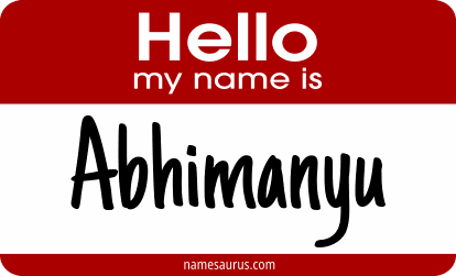 Hello my name is Abhimanyu png download
