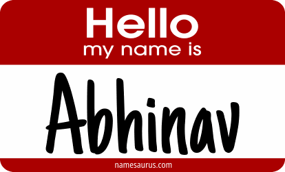Hello my name is Abhinav png download