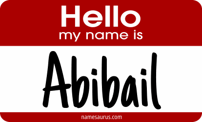 Hello my name is Abibail png download